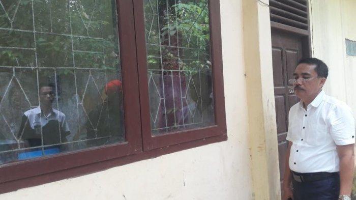 Maling Bobol Ruang Dapodik SMKN 1 Prabumulih, Diduga Masuk Lewat Celah Selokan