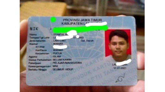 Viral Tanda Tangan di KTP Remaja Ini Mirip Lambang Konoha, Petugas Disdukcapil Sampai Bingung