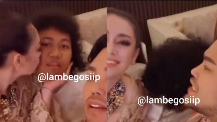 Dicium Celine Evangelista Depan Ivan Gunawan, Ekspresi Kaget Marshel Widianto Disorot, Malu-Malu