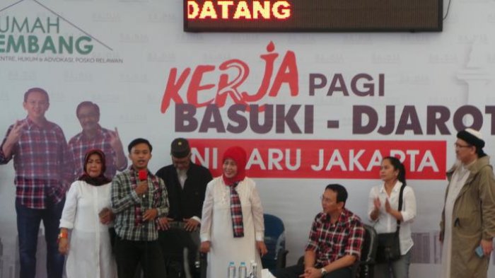 Sengaja Datang dari Pulau Seribu ke Rumah Lembang Dukung Ahok Tidak Nistakan Agama