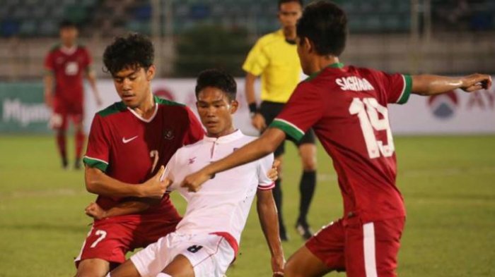 Indonesia Vs Myanmar - Dramatis, Timnas U-19 Kalahkan Tuan Rumah di Menit Akhir