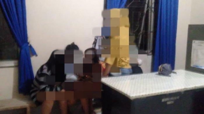 Enam Wanita Terduga PSK Terjaring Razia Gabungan di Kayuagung OKI