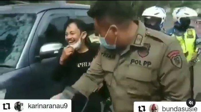 Epy Kusnandar Pemeran Kang Mus Preman Pensiun Disetop Petugas Penyekatan, Sikap Ramahnya Dipuji