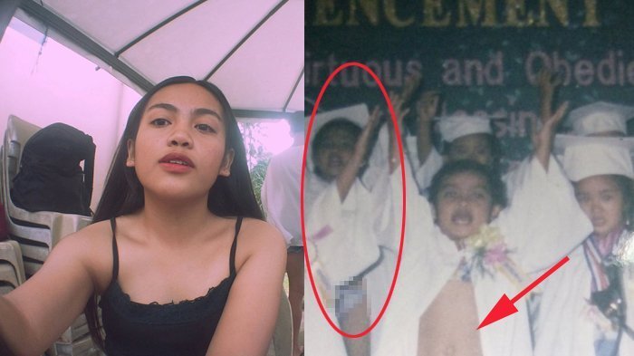 Saat Wisuda, Lihat Pakaian Cewek Ini, Luarnya Pakai Toga, Tapi Dalamannya