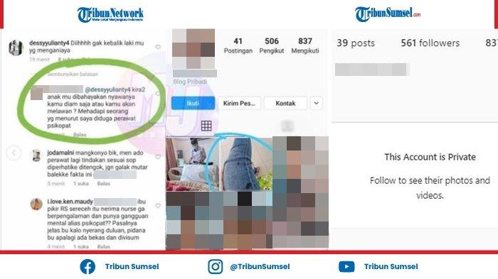 Akun Instagram Istri Pelaku Penganiaya Perawat Diserbu Warganet, Sebut Perawat Psikopat