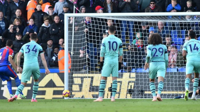 Hasil Liga Inggris Crystal Palace Vs Arsenal - Rentetan Kemenangan Arsenal Terhenti