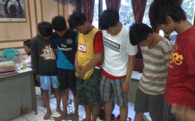 Geng Motor Diringkus Polisi Karena Melakukan Perampasan Motor