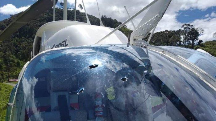 Kelompok Separatis Bersenjata Papua Kembali Berulah, Tembaki Helikopter Milik PT Intan Angkasa