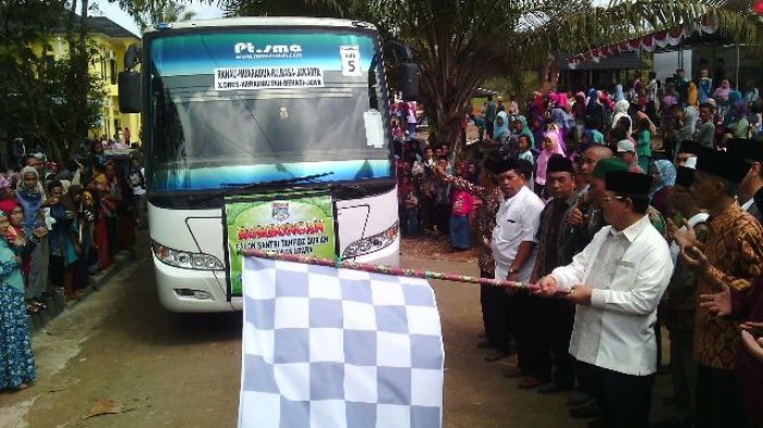 242 Calon Santri Berangkat ke Tiga Derah di Pulau Jawa, Ternyata ini Tempatnya