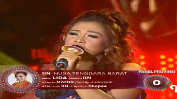 LIVE Streaming LIDA Indosiar 2019, Duta NTB Iin Tampil Kembali di Konser Top 36 Grup 3  Malam Ini
