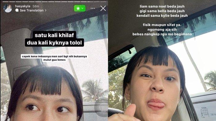 Hasyakyla Utami, Kakak Adhisty Zara Lelah Bela dan Tak Mau Kena Imbas, Unggahan Berikut Jadi Sorotan