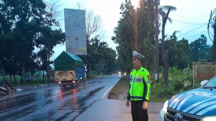jalan oki saat nataru terpantau lancar