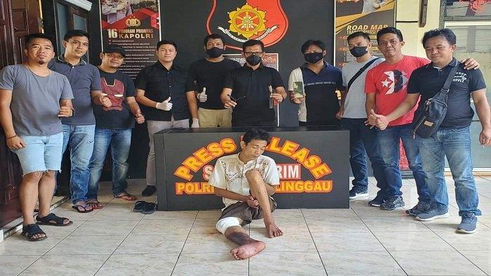 Coba Tikam Polisi saat Ditangkap, Jambret Ponsel Seorang Ibu di Lubuklinggau Ditembak