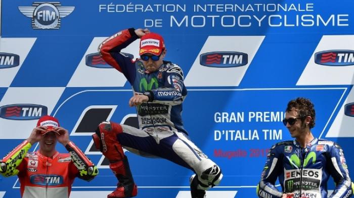 Lorenzo Catatkan Hat-trick Saat Juara di GP Italia