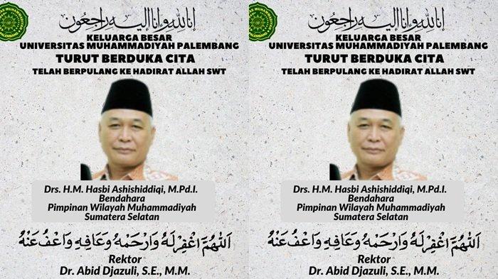 Ustadz Hasbi dari Palembang Meninggal Dunia Saat Berikan Tausiyah Tarawih, Pensiunan Dosen UIN
