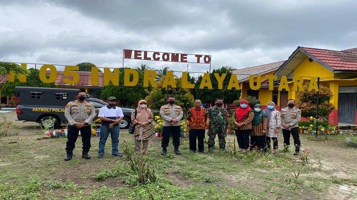 Kapolres OI Pantau Langsung Vaksinasi Anak Usia 6-11 Tahun di SDN 05 Indralaya