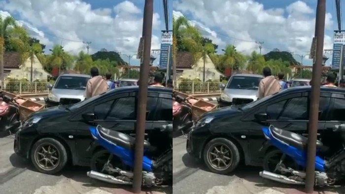 Viral Kecelakaan Rush vs Brio di Jalan Merdeka Martapura OKU Timur, Ini Kata Polisi