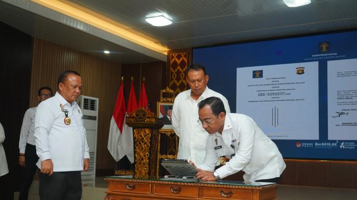 Kanwil Kemenkum Sumsel&Polda Sumsel Tandatangani Nota Kesepahaman,Perkuat Pengawasan Profesi Notaris