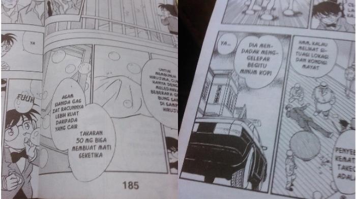 Kasus Racun Sianida Mirna Mirip Cerita di Detective Conan?