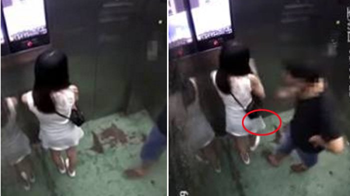 Masuk Lift Bersama Pria Tak Dikenal, Wanita Cantik ini Terkejut Dirinya Langsung Dibeginikan