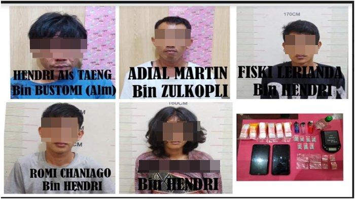 Ayah di Empat Lawang Ajak 3 Anaknya Pakai Narkoba, Satu Tersangka Masih di Bawah Umur