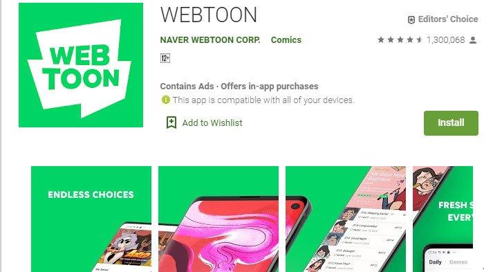 Line Webtoon