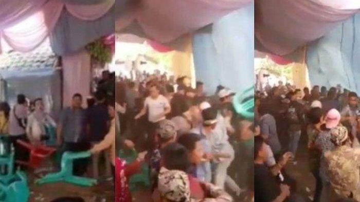 Gara-gara Mantan Datang, Pernikahan Wanita Ini Mendadak Jadi Arena Baku Hantam, Kursi Berterbangan
