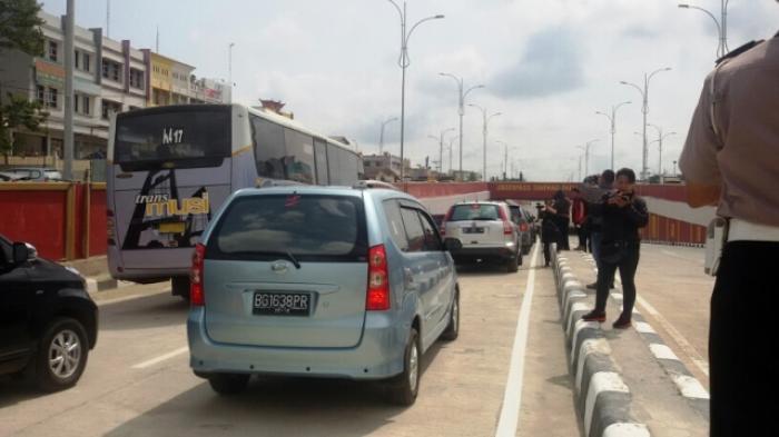 Underpass Simpang Patal Nomor Dua Pakai Corak Budaya Setelah Bali
