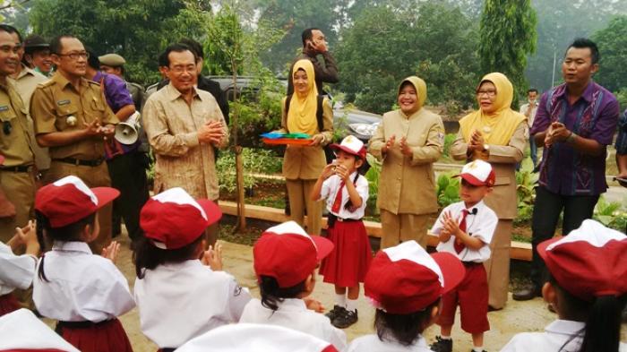 Menteri Pertanian Launching Bibit Sapi Brahman di Sembawa  Banyuasin