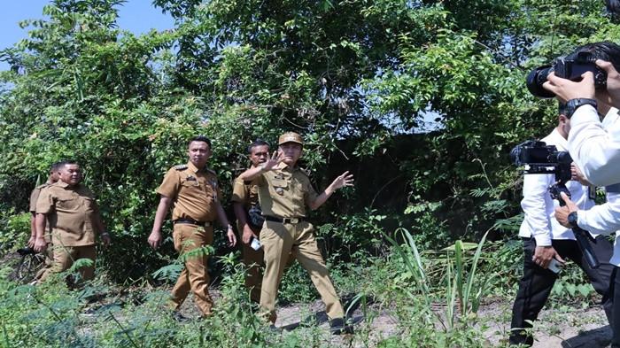 Walikota Ratu Dewa Tinjau Dua Pilihan Lokasi yang Akan Dibangun Mini Zoo, Gaet Sejumlah Investor
