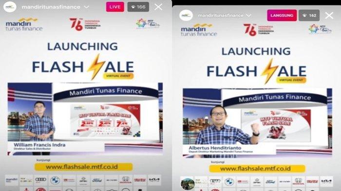 Launching MTF Virtual Flash Sale 2021, Momen Special HUT RI Ke-76 dari MTF untuk Indonesia