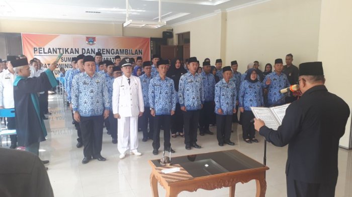 Pj Walikota Pagaralam Musni WIjaya di Akhir Masa Jabatan Rotasi 54 Pejabat