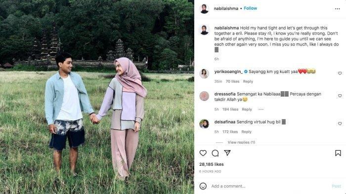 'Tolong Bertahan, Ril', Ungkapan Rindu Nabila ke Eril Anak Ridwan Kamil, Berharap Bertemu Secepatnya