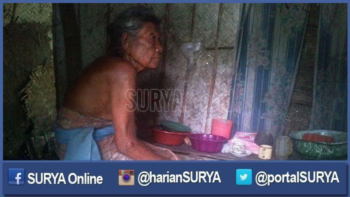 Kasihan Nenek Paini, Setiap Hari Makan Nasi Basi yang Dikeringkan, Itupun Pemberian Tetangga