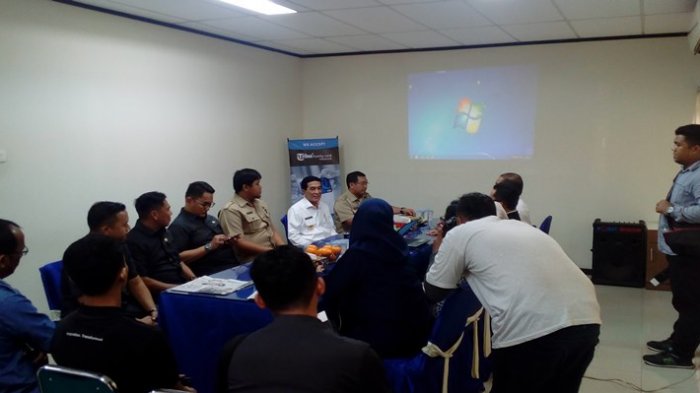 Kunjungi Graha Tribun, Pjs Walikota Palembang Sebut Peran Media Sangat Penting