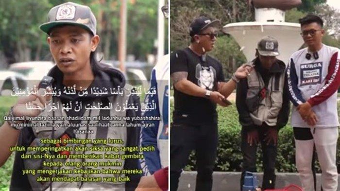 VIRAL Pedagang Asongan Bersuara Merdu Sambung Ayat Al Quran Bikin Adem, Langsung Dapat Rezeki
