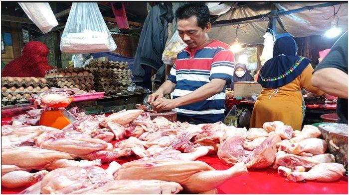 Harga Ayam di Lubuklinggau Tembus Rp 45 Ribu, Permintaan Sepi