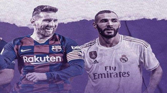 Hasil Liga Spanyol Barcelona vs Real Madrid : Saling Serang, Pertandingan El Clasico Berakhir Imbang