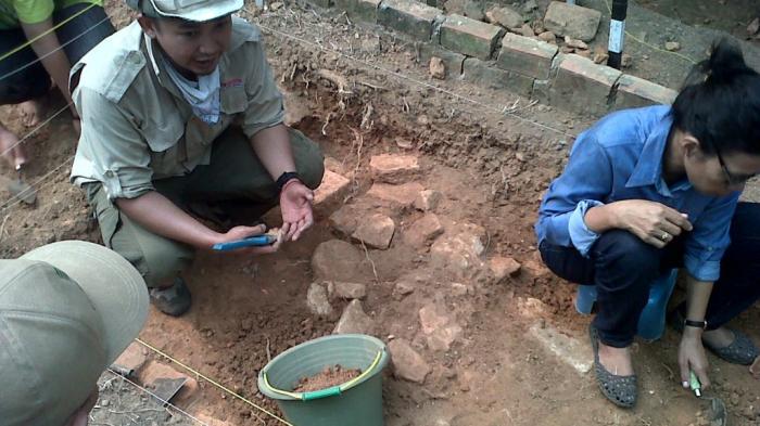 Ada Temuan Struktur Batu di Tempat Eskavasi Bukit Siguntang