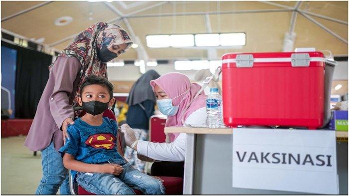 Pusri-Polda Sumsel Sukseskan Program Vaksinasi Anak