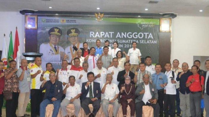 Ketua Umum KONI Sumsel Terpilih Diminta Mundur Jika 2 Tahun tak Mampu Tingkatkan Prestasi Olahraga