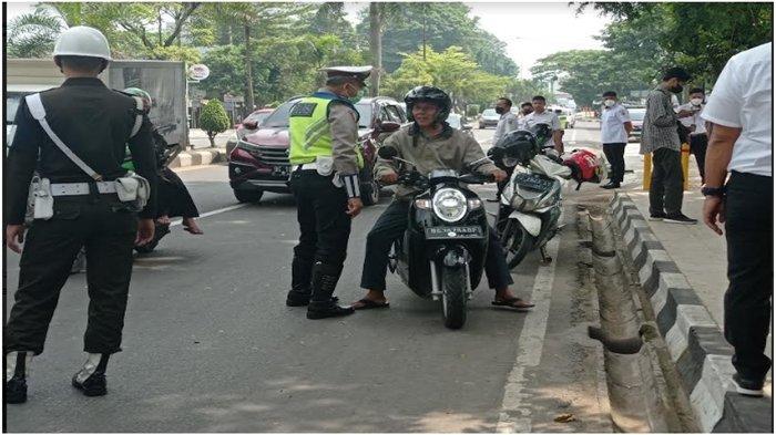 Razia Pajak Kendaraan Berakhir Hari Ini, Ratusan Kendaraan Terjaring, Ada Pengendara Bayar di Tempat