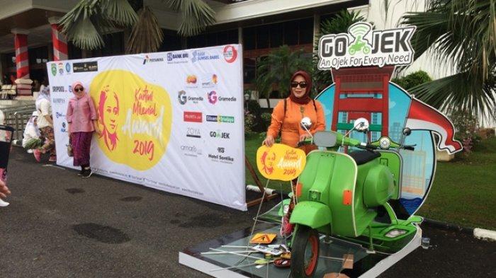 Peserta Apel Kartini Millenials Sripo Tribun 2019 Padati Griya Agung, Baru Datang Langsung Foto-foto