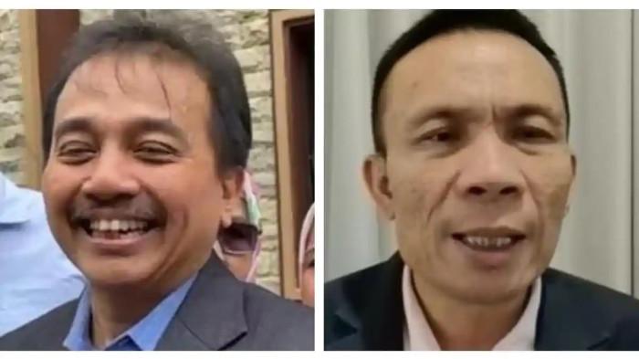 PECAH KONGSI - Pakar telematika, Roy Suryo dan ahli digital forensik, Rismon Sianipar kini telah pecah kongsi. Kini, Rismon mengakui bahwa ijazah Jokowi adalah asli. Sementara, Roy Suryo tetap bersikukuh dengan pendiriannya bahwa ijazah milik mantan Wali Kota Solo itu palsu.