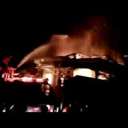 Rumah Ketua Komisi I DPRD OKU Terbakar