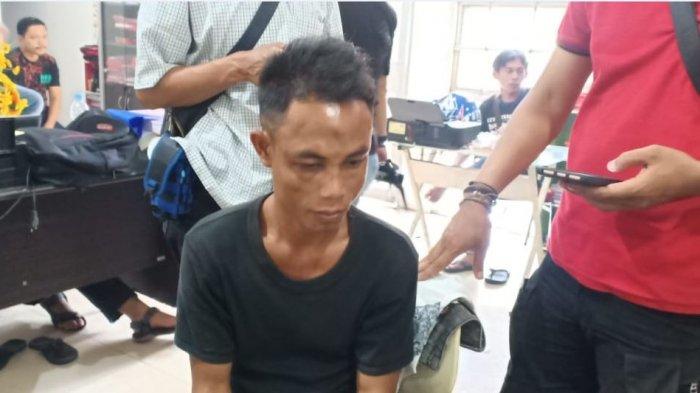 Ketahuan Curi Motor di Palembang, Ruslan Ditinggal Kabur Temannya, Wajahnya Babak Belur Dimassa