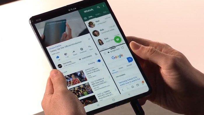 Spesifikasi Samsung Galaxy Fold, Hape Lipat Pertama Samsung Dengan 6 Kamera