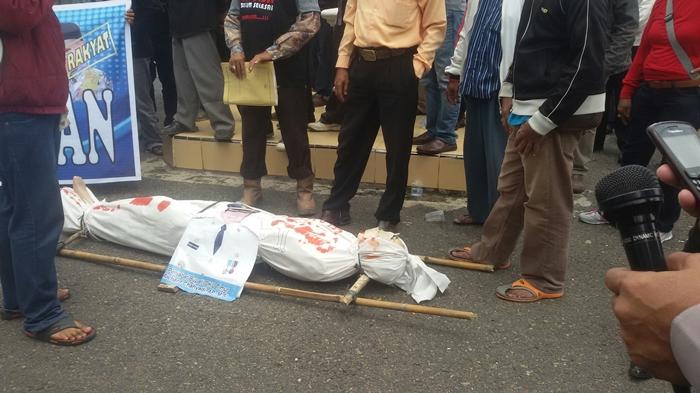 Forum OKU Timur Bersatu Gelar Unjukrasa