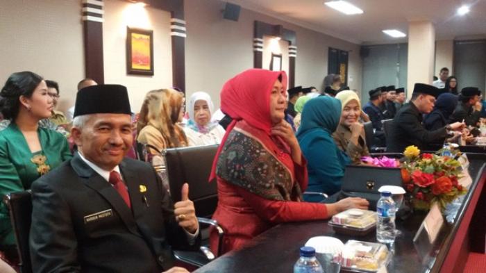 Sebelum Dilantik, Sekda Pemkot Palembang Terpilih, Harobin Tebar Senyuman