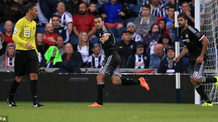 Pedro Ciptakan Gol dan Assist, Chelsea Menang Tipis 3-2 atas West Brom